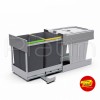 سطل زباله 2 قلو ریلی کابینتی لینک به درب