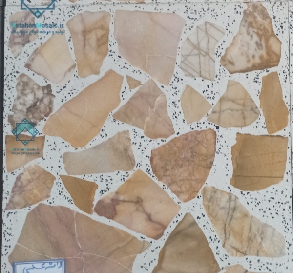 خرید موزاییک لاشه عسلی سنگ درشت – استحکام بالا