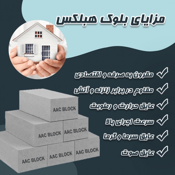 بلوک سبک ساختمانی - بلوک سیپورکس - بلوک هبلکس