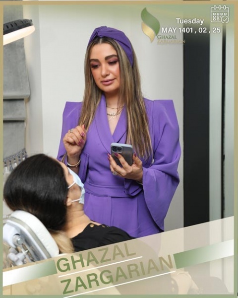 میکروبلیدینگ غزل زرگریان به صورت تضمینی