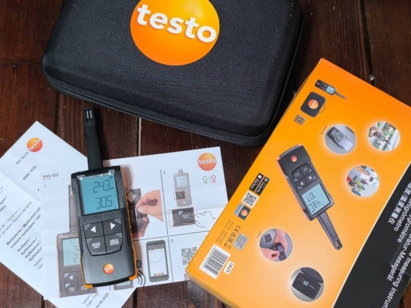 تستو آلمان دما و رطوبت Testo 625